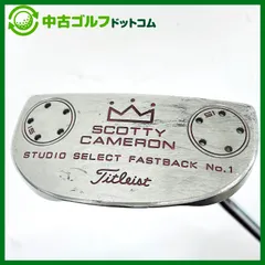 【中古】スコッティキャメロン Studio Select Fastback No.1 パター スチールのサムネイル