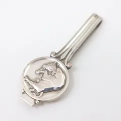 ITVQD87H2FWV Georg Jensen ジョージジェンセン タイピン SV925 牛 スーツ アクセサリー 10.2g シルバー ネクタイ ピンのサムネイル