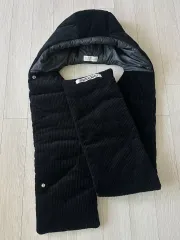 IN-OUTサイド マフラーバ ユン・グリーン セピア ダウン マフラー ブラック 出品のサムネイル