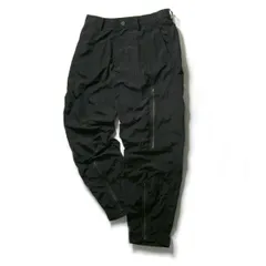 【新品】 BEAMS LIGHTS ／ ビームスライツ　軽量 ワッシャーナイロン パラシュートパンツ ブラック ｜ オールシーズンのサムネイル