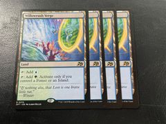 ウィローラッシュの境界 英語　4枚 MTG・土地】ウィローラッシュの境界 4枚セット（英語版）イ - メルカリ