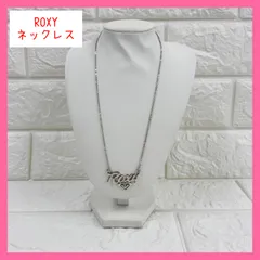 Roxy ロゴ ネックレス シルバー ロキシー サーファー 夏 ビーチのサムネイル