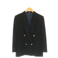 ダックス DAKS ジャケット 紺ブレ テーラード 金ボタン ウール 11AR ネイビー /DO ■GY06のサムネイル
