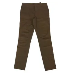 JIL SANDER ジルサンダー AM510149 MF240260 サイドライン サイドシンチ ストレート パンツ カーキ系 46【中古】のサムネイル