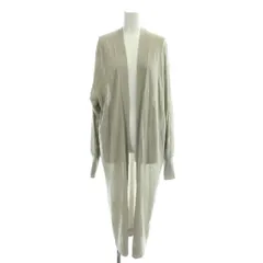 ヴェルメイユ パー イエナ VERMEIL par iena 25SS COTTON SHEER LONG カーディガン グレー シアー 無地 長袖 ロング丈 25080938526010 /AP6のサムネイル