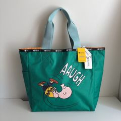 WIGGLE キルティング トートバッグ グリーン 牛柄 - メルカリ