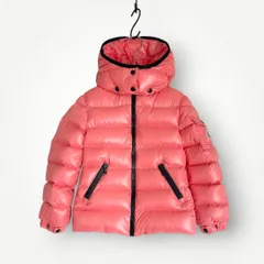 モンクレール　MONCLER　BADY Hooded Down Puffer Jacket　バディ　コーラルピンク　ダウンジャケット　ナイロンジャケット　キッズ　ガールズのサムネイル
