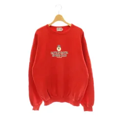 キャプテンサンタ CAPTAIN SANTA スウェット プルオーバー プリント 長袖 L 赤 /HS ■OSのサムネイル
