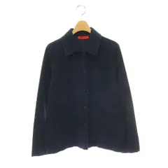 マックス&コー MAX&CO. コーデュロイシャツジャケット コットン ストレッチ 40 紺 ネイビー /HS ■OSのサムネイル
