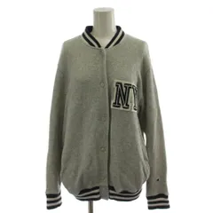 チャンピオン CHAMPION スナップベースボールスウェットシャツ ブルゾン M グレー 長袖 CW-J013 /GG14のサムネイル