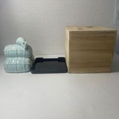 板谷波山 観音像 磁器製 仏像 木箱入り - メルカリ
