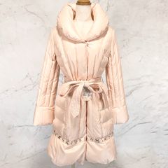 A-425.【極美品】SUPER BEAUTY ファー付 ダウンコート ビジュー - メルカリ