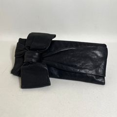2605-315｜バリー トレスポ ショルダーバッグ レザー ダークブラウン
