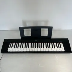 ☆電子キーボード ☆YAMAHA ヤマハ piaggero NP-12B 61鍵 2020年製のサムネイル