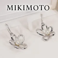 希少 美品 ミキモト 45R ピアス 箱付き シルバー /26-1418のサムネイル