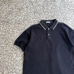 [ Archive アーカイブ Y2K ]CDG homme / 80's- polo shirt 田中オム コムデギャルソン コムデギャルソンオム　田中オム　ポロシャツ　鹿子　無地　ユニセックス　川久保例　モード　ノームコアのサムネイル