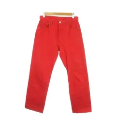 リーバイス Levi's 501 デニムパンツ W30 オレンジ ストレート ボタンフライ /AO9 ■GY61のサムネイル