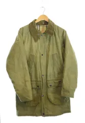 バーバリー Burberry 80s オイルドジャケット イングランド製 80's ワックスドコットン 英国製 ジャケット カーキ 103MT-4984のサムネイル