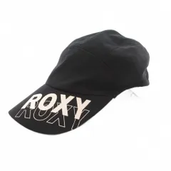 ロキシー ROXY キャップ 黒 ブラック 白 ホワイト ロゴプリント 無地 /SX ■GY59のサムネイル