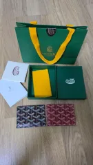 Masion Goyard ゴヤール IN カードウォレット ブラック レッド 2個まとめのサムネイル