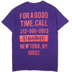 THE GOOD COMPANY ザ グッドカンパニー GOOD TIME T-SHIRT ロゴプリントTシャツ M パープル クルーネック 半袖 TEE トップス g10810のサムネイル