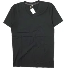 新品 koko ココ 日本製 ソリッドVネックTシャツ KMCT09-207021 M ブラック 半袖 カットソー トップス g12472のサムネイル