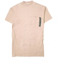 beautiful people ビューティフルピープル 17AW 日本製 heavy cotton mock neck big T-shirt ヘビーコットンモックネックビッグTシャツ 1745310005 38 ピンクベージュ 半袖 ワンピース トップスのサムネイル