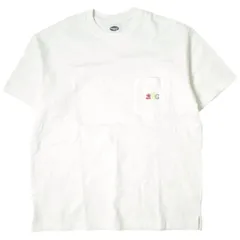 Zepanese Club ゼパニーズクラブ 日本製 Front Pocket Tee ヘビーウェイトコットン ロゴ刺繍ポケットTシャツ L WHITE 半袖 IMA:ZINE トップス g20333のサムネイル