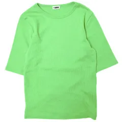 H BEAUTY&YOUTH エイチ ビューティーアンドユース 日本製 COTTON CREW NECK T-SHIRT コットンクルーネックTシャツ 1617-299-5690 Free グリーン 半袖 トップス g21415のサムネイル