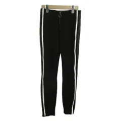 ザラ トラファルック ZARA Trafaluc スキニーパンツ レギパン S 黒 ブラック マルチカラー サイドライン 長丈 細身 /PP ■ECB004のサムネイル