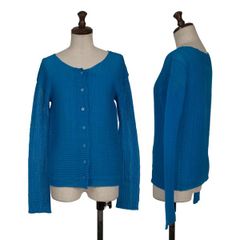 PLEATS PLEASE TATAMI メッシュ カーディガン ミントブルー - メルカリ