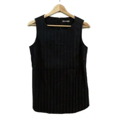theory luxe(セオリーリュクス) チュニック サイズ038 M レディース美品  - ダークネイビー クルーネック/ノースリーブ/ストライプのサムネイル