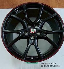 FK8 シビックタイプR 純正ホイール4本 20インチ 8.5J+60 - メルカリ