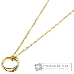 CARTIER カルティエ トリニティ ネックレス K18YG K18PG K18WG レディース [中古]のサムネイル