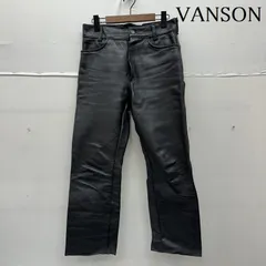 ヴァンソン USA製 カウ レザー バイカー パンツ メンズ 30インチ ISItems【USED】【古着】【中古】50163138のサムネイル