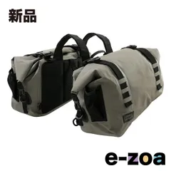 DOPPELGANGER（ドッペルギャンガー） バイク用 ターポリンサイドバッグ  容量40L 片側20L /ストームカーキ DBT393-KH (2648151)のサムネイル