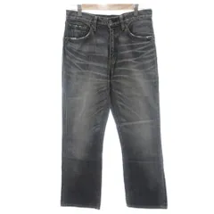 リーバイス Levi's 507 ジーンズ デニム W30 L33 グレー ウォッシュ加工 フルレングス ストレート /HW ■ECD001のサムネイル