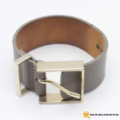 メゾンボワネ レザー ブレスレット バングル【美品】のサムネイル