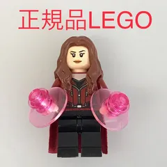 正規品 中古 LEGO レゴ マーベル　スーパーヒーローズ  ミニフィグ　スカーレット・ウィッチ　おまけ付き N0-453 ※MARVEL　DCコミックス　ワンダ　sh0256　76051 361のサムネイル