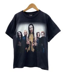 超スペシャル マリリン・マンソン 00年代初期 ブラック ツアーTシャツ