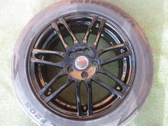 【中古】 送料込み エンケイ クリエイティブディレクション 215/55R17 ラヂアルタイヤ4本SET エスティマ50系 55系 ヴェゼル WR-Vのサムネイル