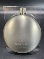 [ShichiBanana] Discontinued Rare! Snow Peak Titanium Flask, Used, As Is