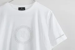 LANVIN COLLECTION ◆ カットワーク刺繍 Tシャツ 白 サイズ40 半袖 カットソー ランバン ◆GG22のサムネイル