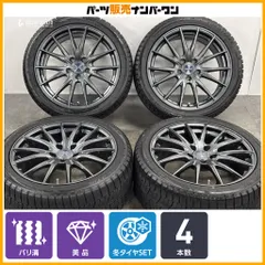 【バリ溝 美品】VELVA SPORT 18in 8J +45 PCD114.3 トーヨー オブザーブ GIZ2 245/40R18 VAG/VBH WRX GVF/GRB/GRF インプレッサ ランエボのサムネイル