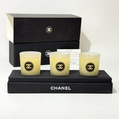 CHANEL アロマキャンドル 3個セット - メルカリ