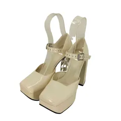 チャールズアンドキース CHARLES&KEITH Shaylia シェイリア ドルセイプラットフォームパンプス レディース  38のサムネイル