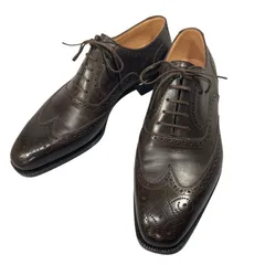 ステファノ・ベーメル 6350 フルブローグ Sラスト メンズ ダークブラウン サイズ43 Stefano Bemer ビジネスシューズ 約28.0cm【LA】【中古】のサムネイル