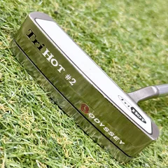 名器 初代 オデッセイ トライホット #2 ODYSSEY Tri HOT パター 右用 高級 33インチ 純正グリップ【K995】のサムネイル