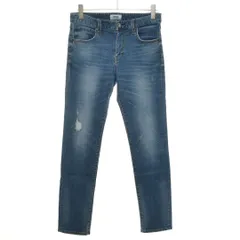 515501 INHERIT インヘリット ◇ストレッチデニムパンツ スキニージーンズ ダメージ加工 サイズM メンズ インディゴのサムネイル