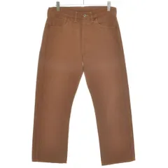 575408 WAREHOUSE ウエアハウス ●ダックパンツ ストレート DUCK DIGGER サイズW34 メンズ 日本製 レンガのサムネイル